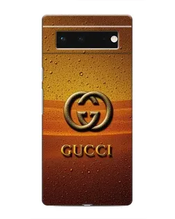 Чехол для Google Pixel 6 с картинкой «Gucci — солнечный градиент»