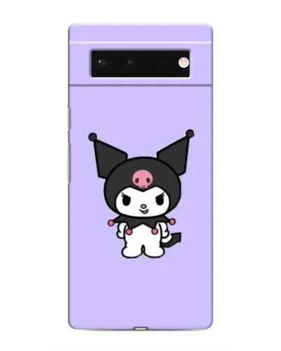 Чохол для Google Pixel 6 з картинкою «Kuromi — ніжний фіолетовий»