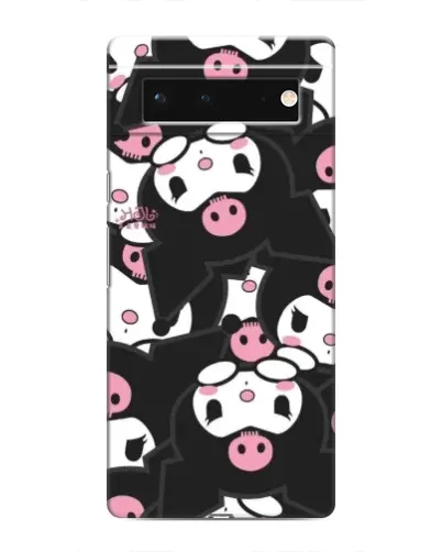 Чохол для Google Pixel 6 з картинкою «Kuromi з сердечком»