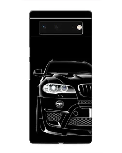 Чохол для Google Pixel 6 з картинкою «Темний силует BMW»