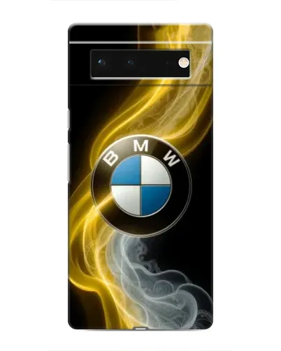 Чохол для Google Pixel 6 з картинкою «Золотистий дим BMW»