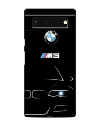 Чохол для Google Pixel 6 з картинкою «Мінімалістичний принт BMW M3»