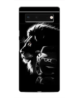 Чохол для Google Pixel 6 з картинкою «BMW та лев»