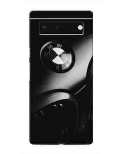 Чохол для Google Pixel 6 з картинкою «Емблема BMW — макро»
