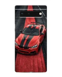 Чохол для Google Pixel 6 з картинкою «BMW на червоній доріжці»