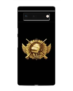 Чохол для Google Pixel 6 з картинкою «PUBG — помаранчевий градієнт»