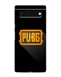Чохол для Google Pixel 6 з картинкою «PUBG — рамка лого»