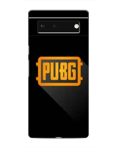 Чохол для Google Pixel 6 з картинкою «PUBG — рамка лого»