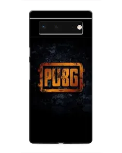 Чохол для Google Pixel 6 з картинкою «PUBG — золотий логотип»