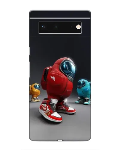 Чохол для Google Pixel 6 з картинкою «Among Us — 3D стиль»