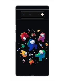 Чохол для Google Pixel 6 з картинкою «Among Us космос»