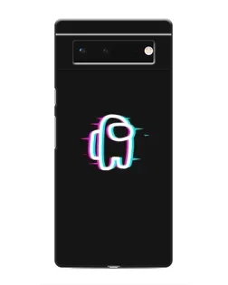 Чохол для Google Pixel 6 з картинкою «Among Us неон»