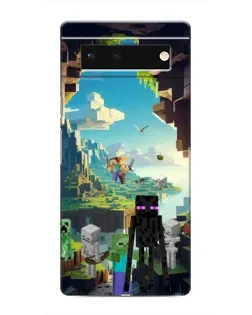 Чохол для Google Pixel 6 з картинкою «Ендермен у лісі»
