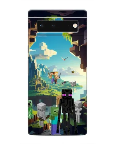 Чохол для Google Pixel 6 з картинкою «Ендермен у лісі»