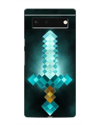 Чохол для Google Pixel 6 з картинкою «Алмазний меч неон»