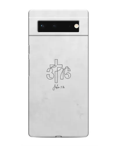 Чохол для Google Pixel 6 з картинкою «Івана 3:16 Хрест»