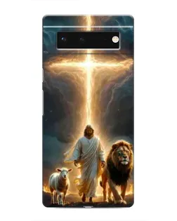 Чохол для Google Pixel 6 з картинкою «Лев Юди та Світло»