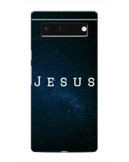 Чохол для Google Pixel 6 з картинкою «Зоряне небо Jesus»