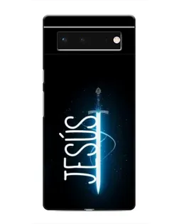 Чохол для Google Pixel 6 з картинкою «Меч Духа Jesus»