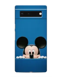 Чохол для Google Pixel 6 з картинкою «Міккі виглядає»