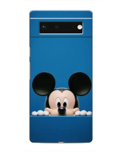 Чохол для Google Pixel 6 з картинкою «Міккі виглядає»