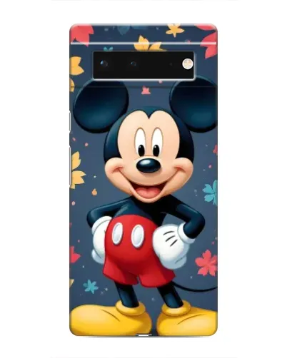 Чохол для Google Pixel 6 з картинкою «Осінній Mickey Mouse»