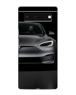 Чохол для Google Pixel 6 з картинкою «Tesla Model S Look»