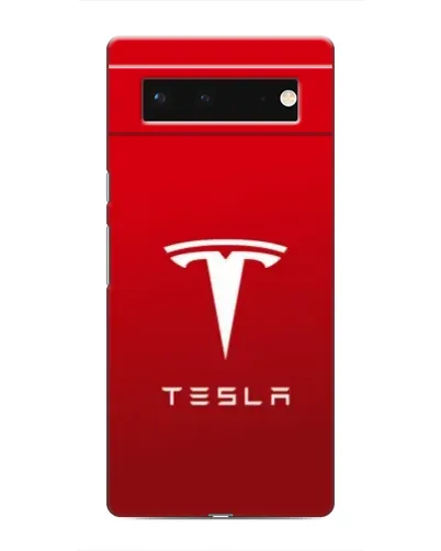 Чохол для Google Pixel 6 з картинкою «Tesla Red Classic»