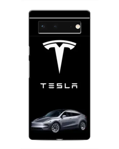 Чохол для Google Pixel 6 з картинкою «Tesla Model Y»
