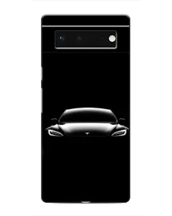 Чохол для Google Pixel 6 з картинкою «Фари Tesla Night»
