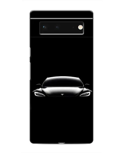 Чохол для Google Pixel 6 з картинкою «Фари Tesla Night»