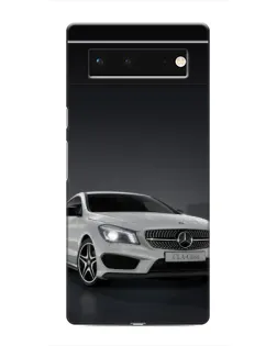 Чохол для Google Pixel 6 з картинкою «Mercedes AMG GT Silver»