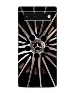 Чехол для Google Pixel 6 с картинкой «Диск Mercedes»
