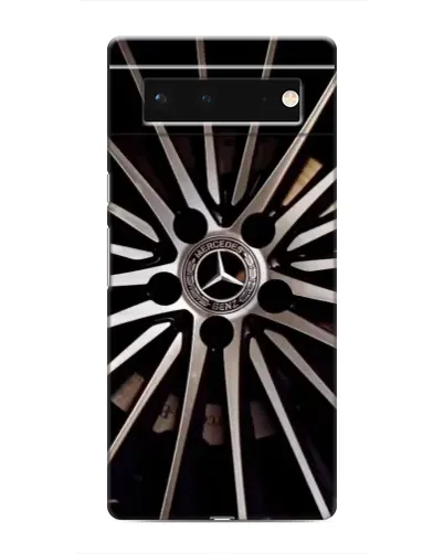 Чехол для Google Pixel 6 с картинкой «Диск Mercedes»