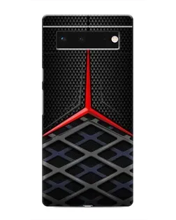 Чохол для Google Pixel 6 з картинкою «Mercedes Carbon Grid»