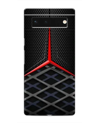 Чохол для Google Pixel 6 з картинкою «Mercedes Carbon Grid»