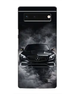 Чохол для Google Pixel 6 з картинкою «Mercedes у диму»