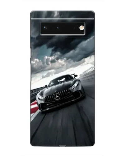 Чохол для Google Pixel 6 з картинкою «Гоночний Mercedes AMG»