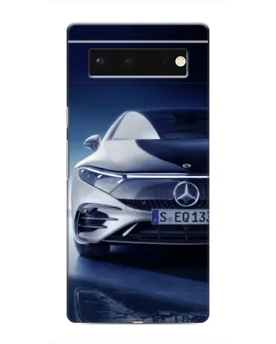Чохол для Google Pixel 6 з картинкою «Mercedes EQ — майбутнє»