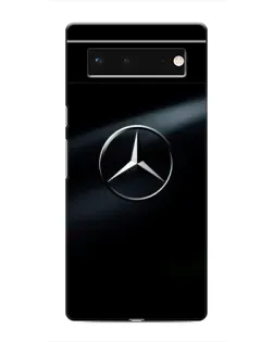 Чохол для Google Pixel 6 з картинкою «Mercedes на металі»