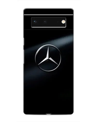 Чохол для Google Pixel 6 з картинкою «Mercedes на металі»