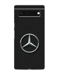 Чохол для Google Pixel 6 з картинкою «Карбоновий Mercedes стиль»
