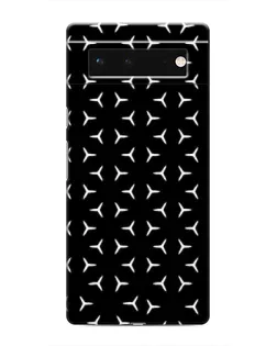 Чехол для Google Pixel 6 с картинкой «Mercedes паттерн звезд»