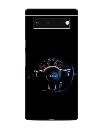 Чохол для Google Pixel 6 з картинкою «Салон Audi — кермо»
