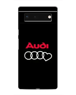Чохол для Google Pixel 6 з картинкою «Логотип Audi Heart»