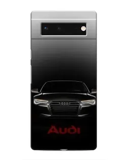 Чохол для Google Pixel 6 з картинкою «Audi — градієнтний контур»