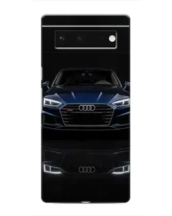 Чохол для Google Pixel 6 з картинкою «Audi — нічне відображення»