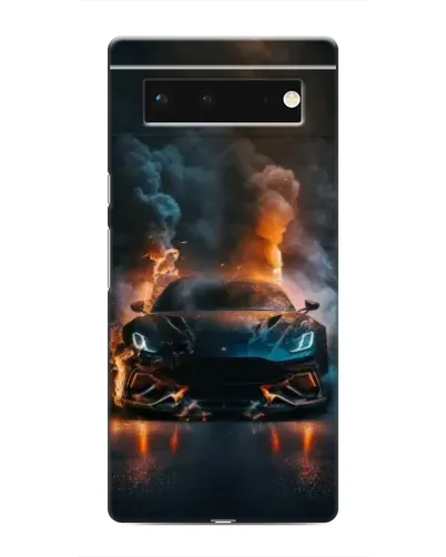 Чохол для Google Pixel 6 з картинкою «Lamborghini димна естетика»