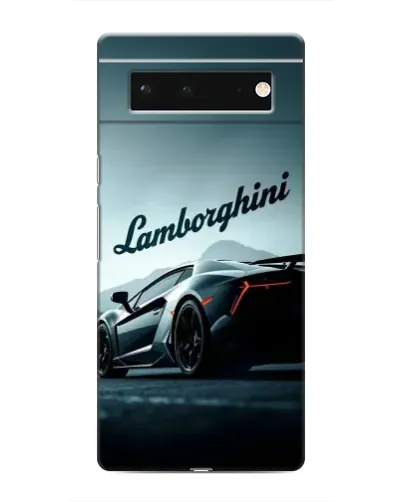 Чохол для Google Pixel 6 з картинкою «Класичний Lamborghini надпис»