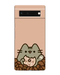 Чохол для Google Pixel 6 з картинкою «Кавовий Пушин»